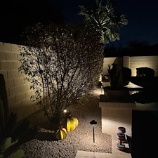Another-fine-low-voltage-landscape-accent-lighting-system-installation-in-Litchfield-Park-Az 2