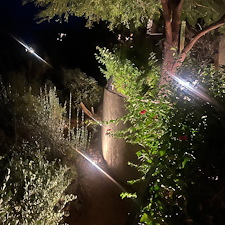 Professional-low-voltage-accent-lighting-installation-in-the-Troon-community-in-Scottsdale 1