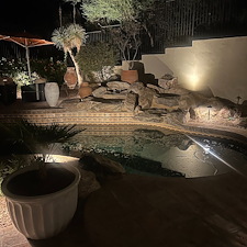Professional-low-voltage-accent-lighting-installation-in-the-Troon-community-in-Scottsdale 3