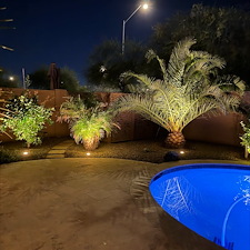 Professional-low-voltage-landscape-accent-lighting-system-installation-in-Surprise-Az 1