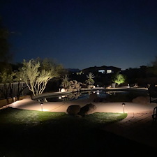 Professional-low-voltage-landscape-accent-lighting-installation-in-Scottsdale-Az 2